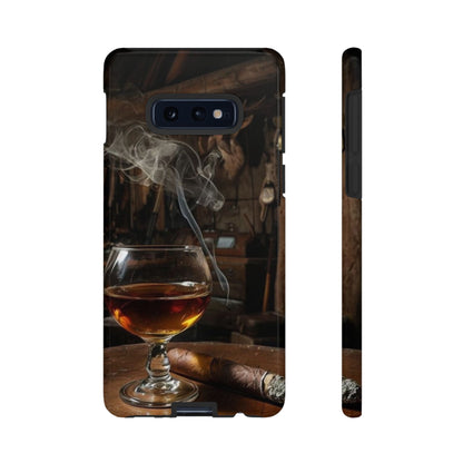 "Hot Whiskey and Cigar" Mobile Phone Case