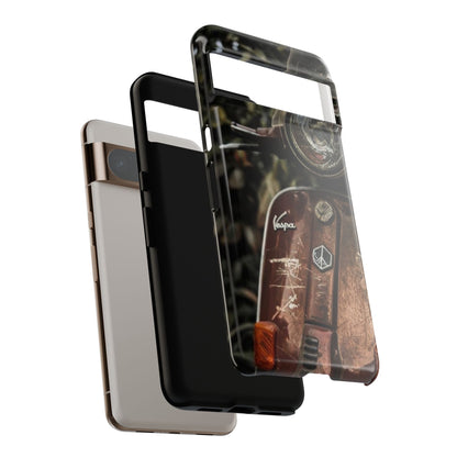 "Vespa. Old Soul, Full Tank" Mobile Phone Case