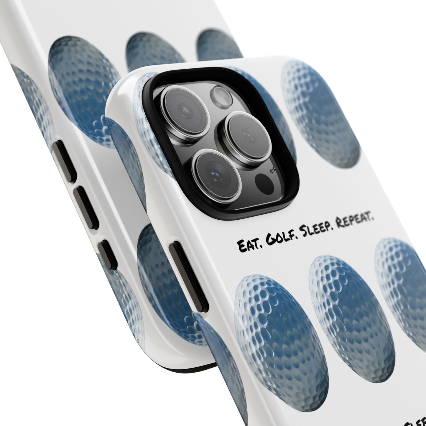 "Eat. Golf. Sleep. Repeat." Mobile Phone Case
