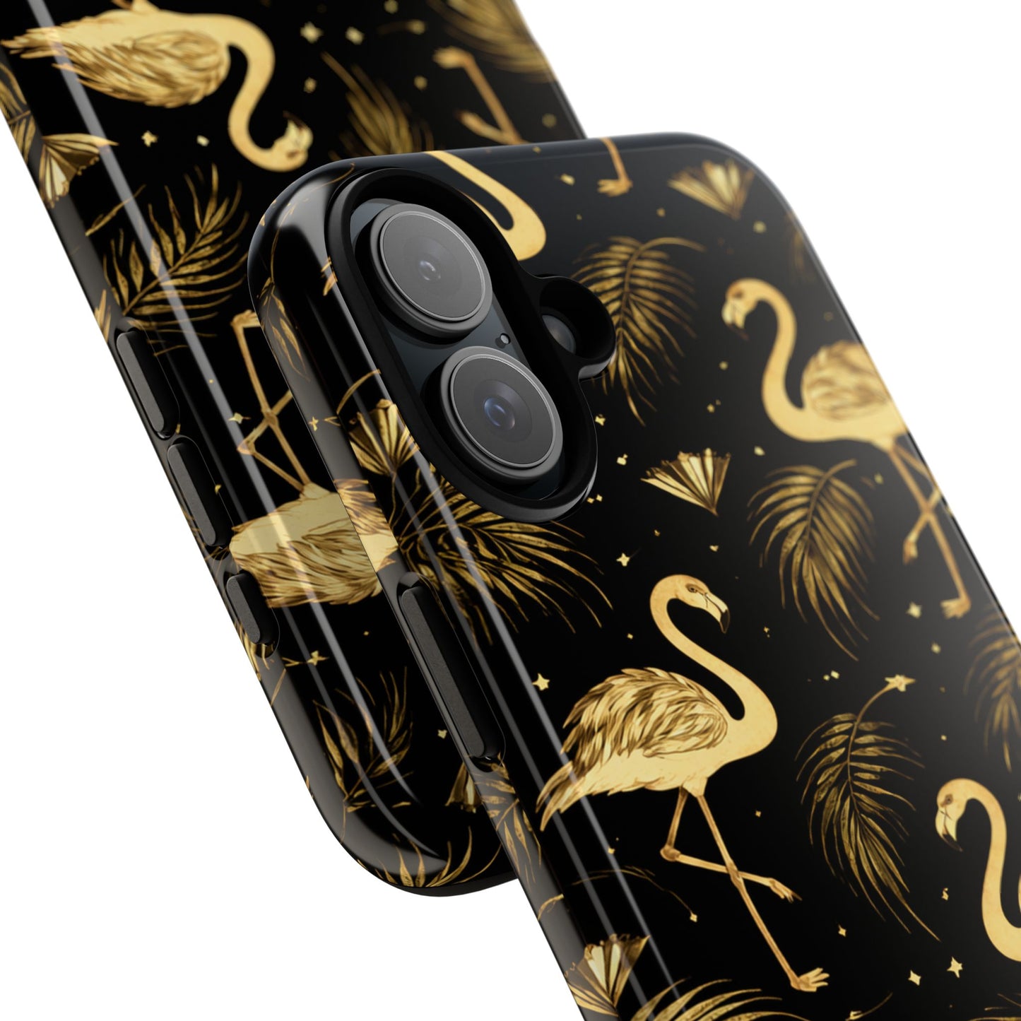 "Gold Flamingo" Mobile Phone Case