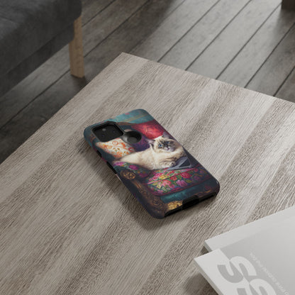 "Purr-sian Productivity" Mobile Phone Case