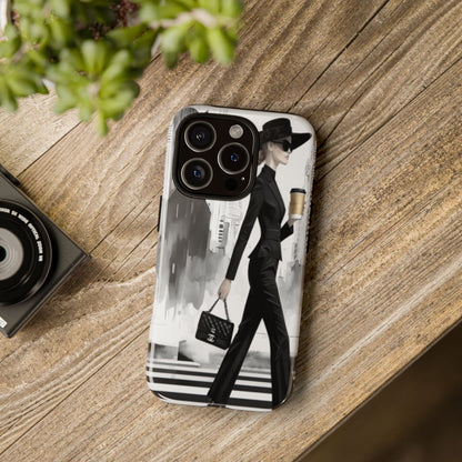 "Chic City Stroll" Mobile Phone Case