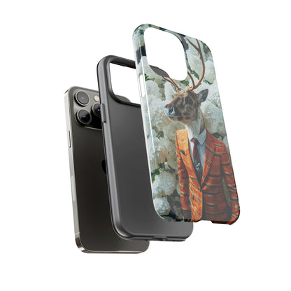 "The Stag" Mobile Phone Case (orange)