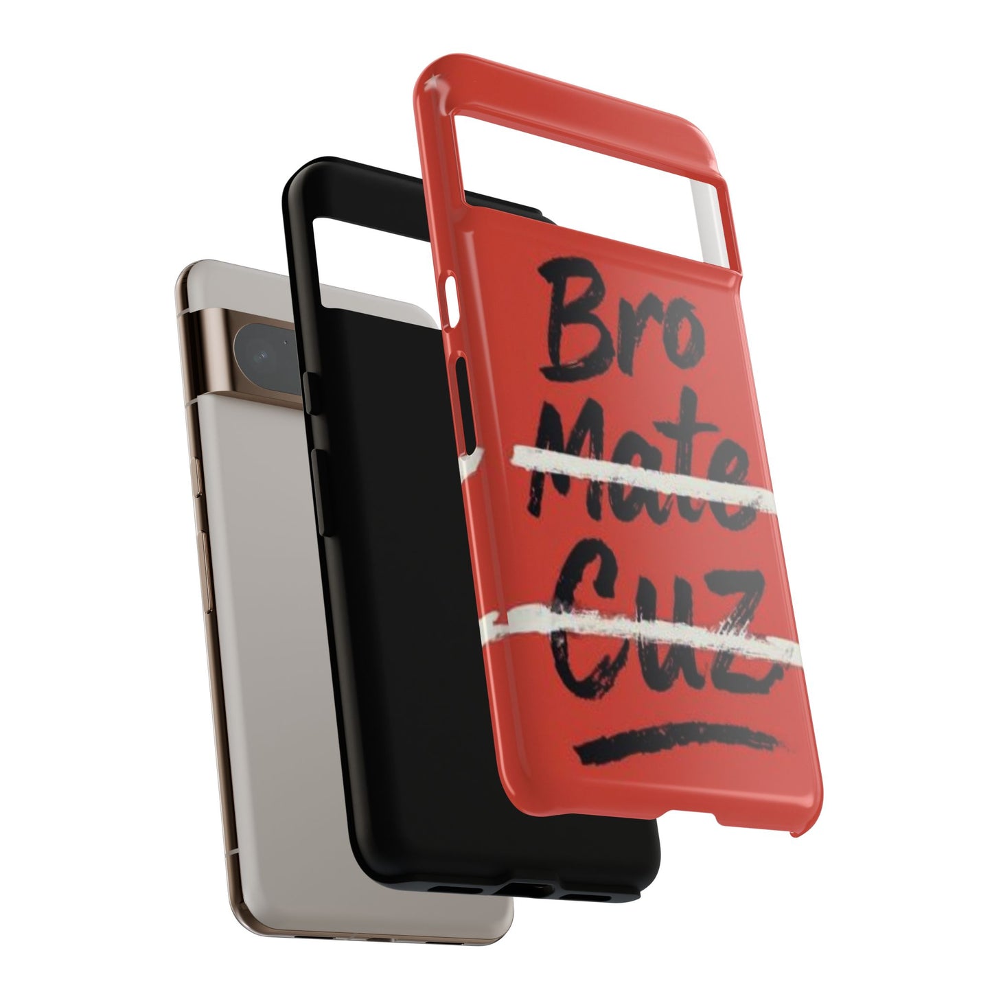 "Bro. Mate. Cuz." Mobile Phone Case