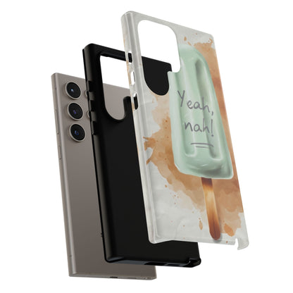 "Yeah, nah! Iceblock" Mobile Phone Case