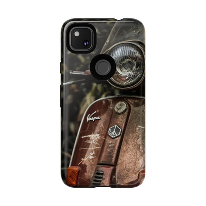 "Vespa. Old Soul, Full Tank" Mobile Phone Case