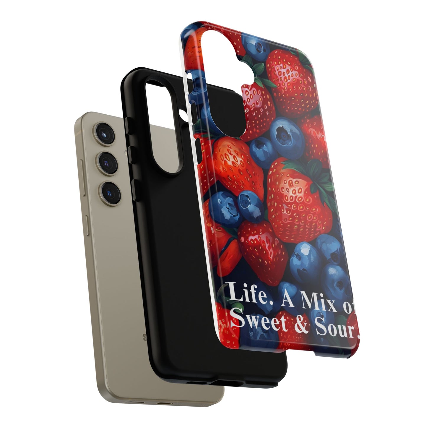 "Life. A Mix of Sweet and Sour" Mobile Phone Case