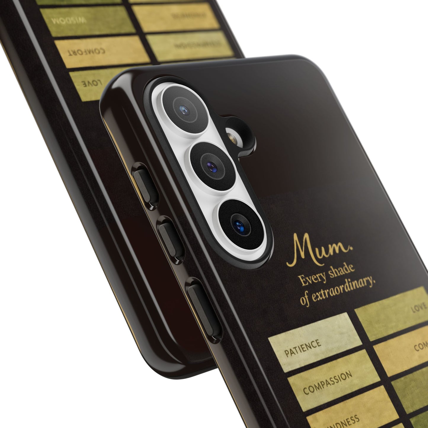 "Every Shade of Extraordinary" Mobile Phone Case (green)
