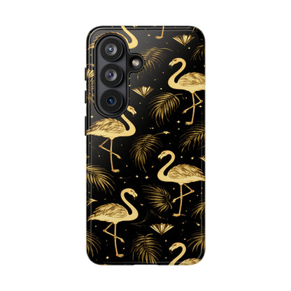 "Gold Flamingo" Mobile Phone Case