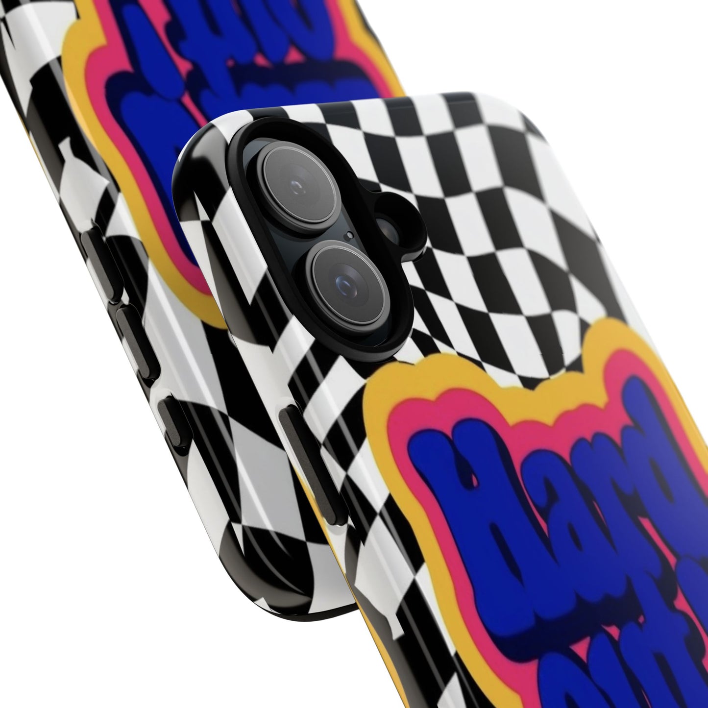 "Hard Out" Mobile Phone Case (blue)