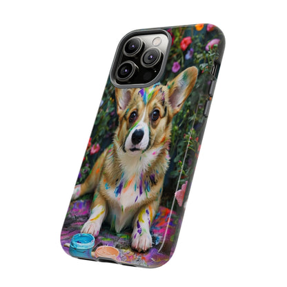"Paint It Corgi" Mobile Phone Case