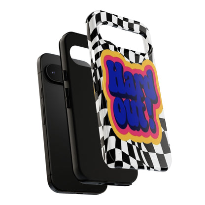 "Hard Out" Mobile Phone Case (blue)