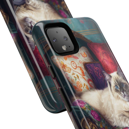 "Purr-sian Productivity" Mobile Phone Case