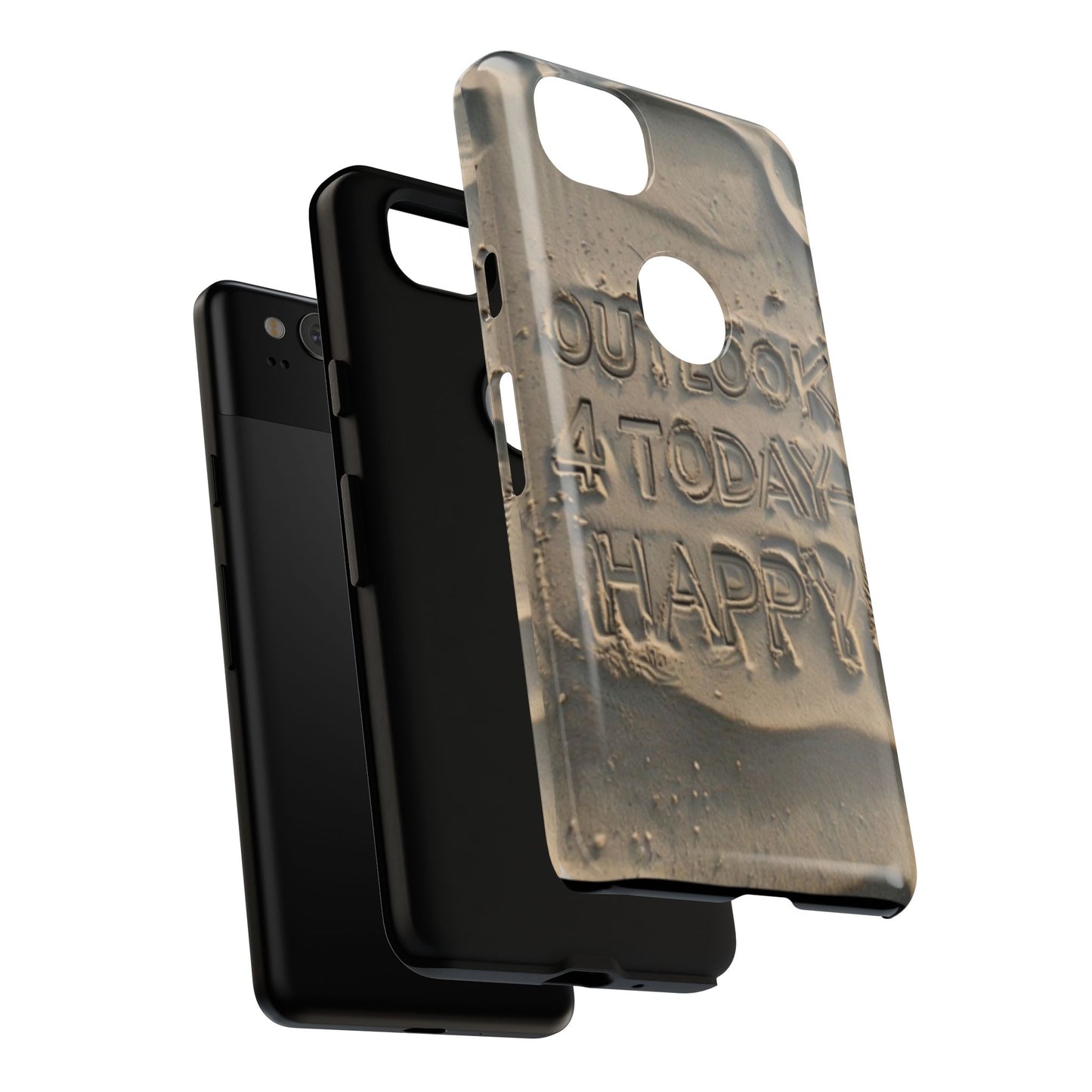 "Life is Short.  Be Happy" Mobile Phone Case