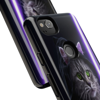 "Jedi Whisker" Mobile Phone Case (purple)