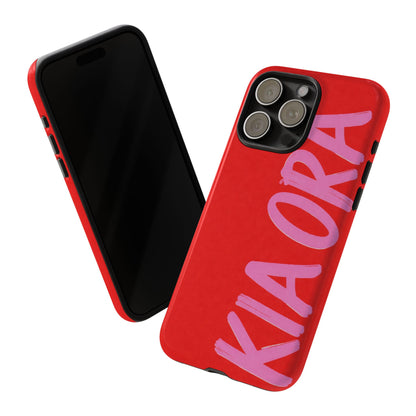 "Kia Ora Glow" Mobile Phone Case