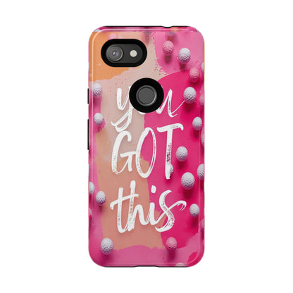 "You got This" (golf edition) Mobile Phone Case (pink)