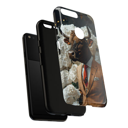 "The Genteel Bull" Mobile Phone Case