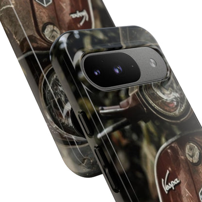 "Vespa. Old Soul, Full Tank" Mobile Phone Case