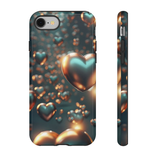 "Hearts on Repeat" Mobile Phone Case