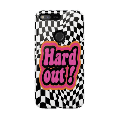 "Hard Out" Mobile Phone Case (pink)