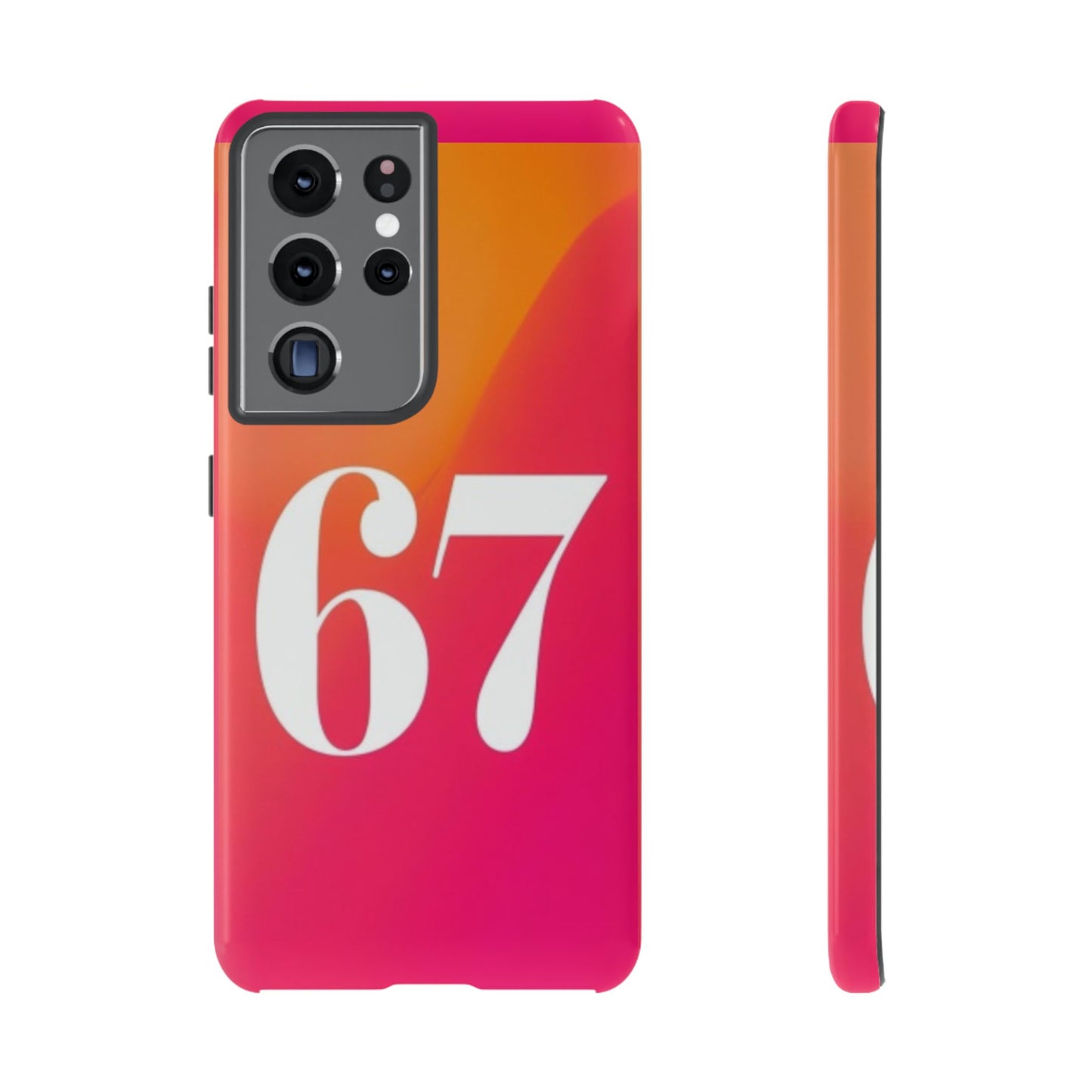 "67" Mobile Phone Case