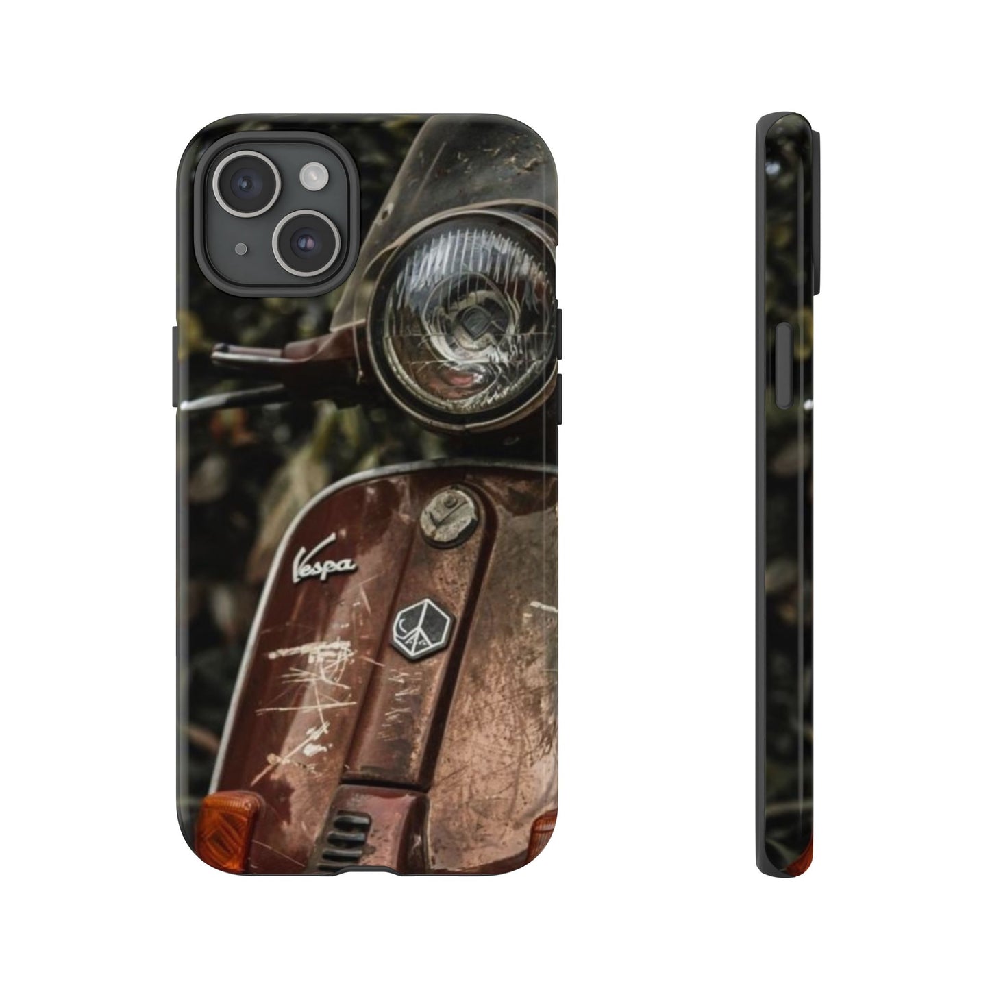 "Vespa. Old Soul, Full Tank" Mobile Phone Case