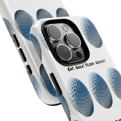 "Eat. Golf. Sleep. Repeat." Mobile Phone Case