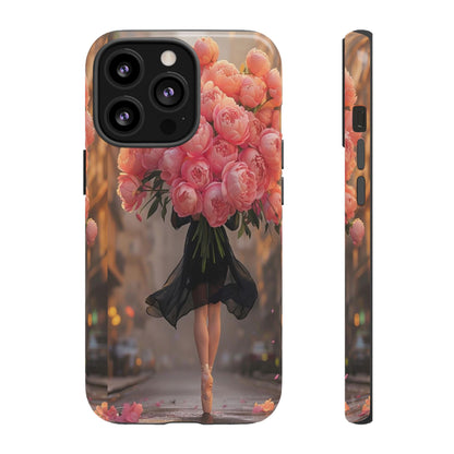 "Plie and Peonies" Mobile Phone Case