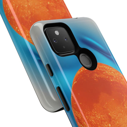 "The Feathered Assembly" Mobile Phone Case (orange)