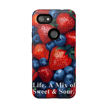 "Life. A Mix of Sweet and Sour" Mobile Phone Case