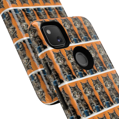 "Bad Hair, Good Coffee - we all need balance" Mobile Phone Case