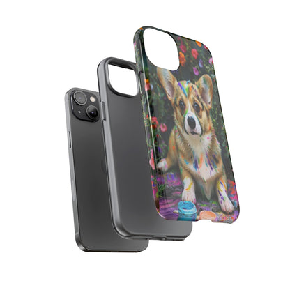 "Paint It Corgi" Mobile Phone Case