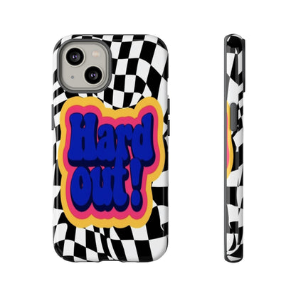 "Hard Out" Mobile Phone Case (blue)