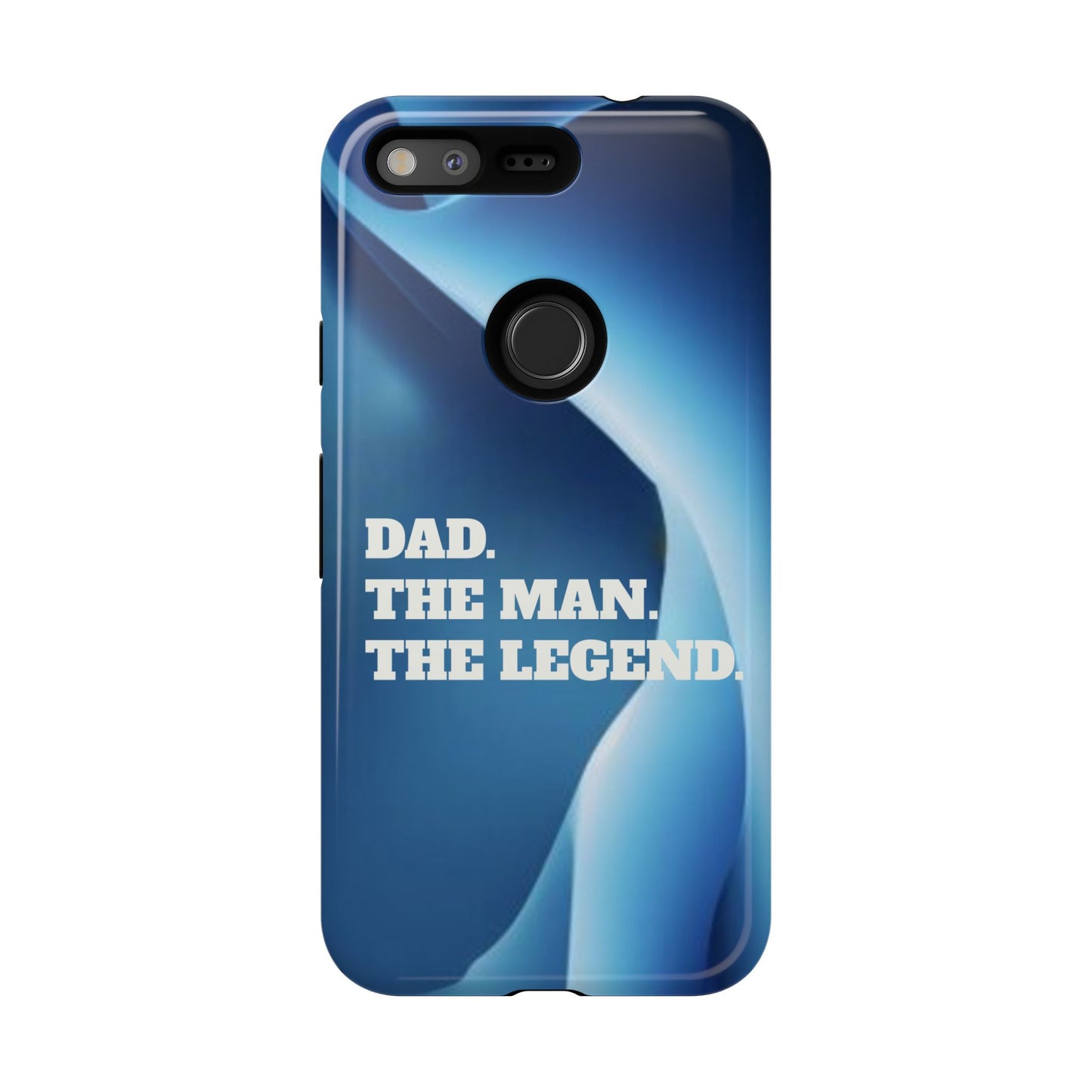 "Dad.  The Man.  The Legend" Mobile Phone Case (blue)