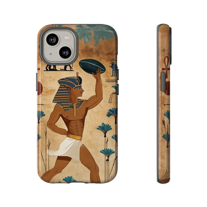"Tutankhaman Takes the Pass" Mobile Phone Case