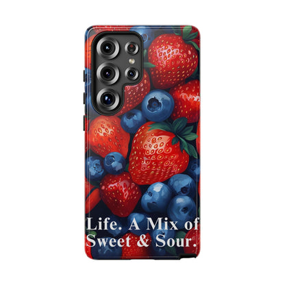 "Life. A Mix of Sweet and Sour" Mobile Phone Case