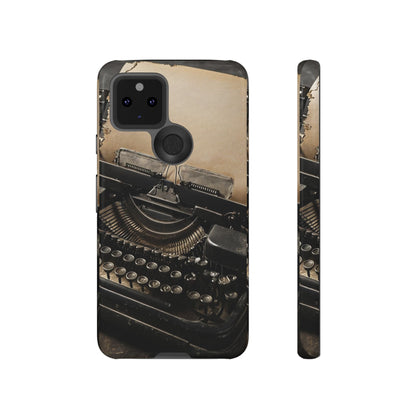"Fade in. A Writer at the Cusp of Genius" Mobile Phone Case