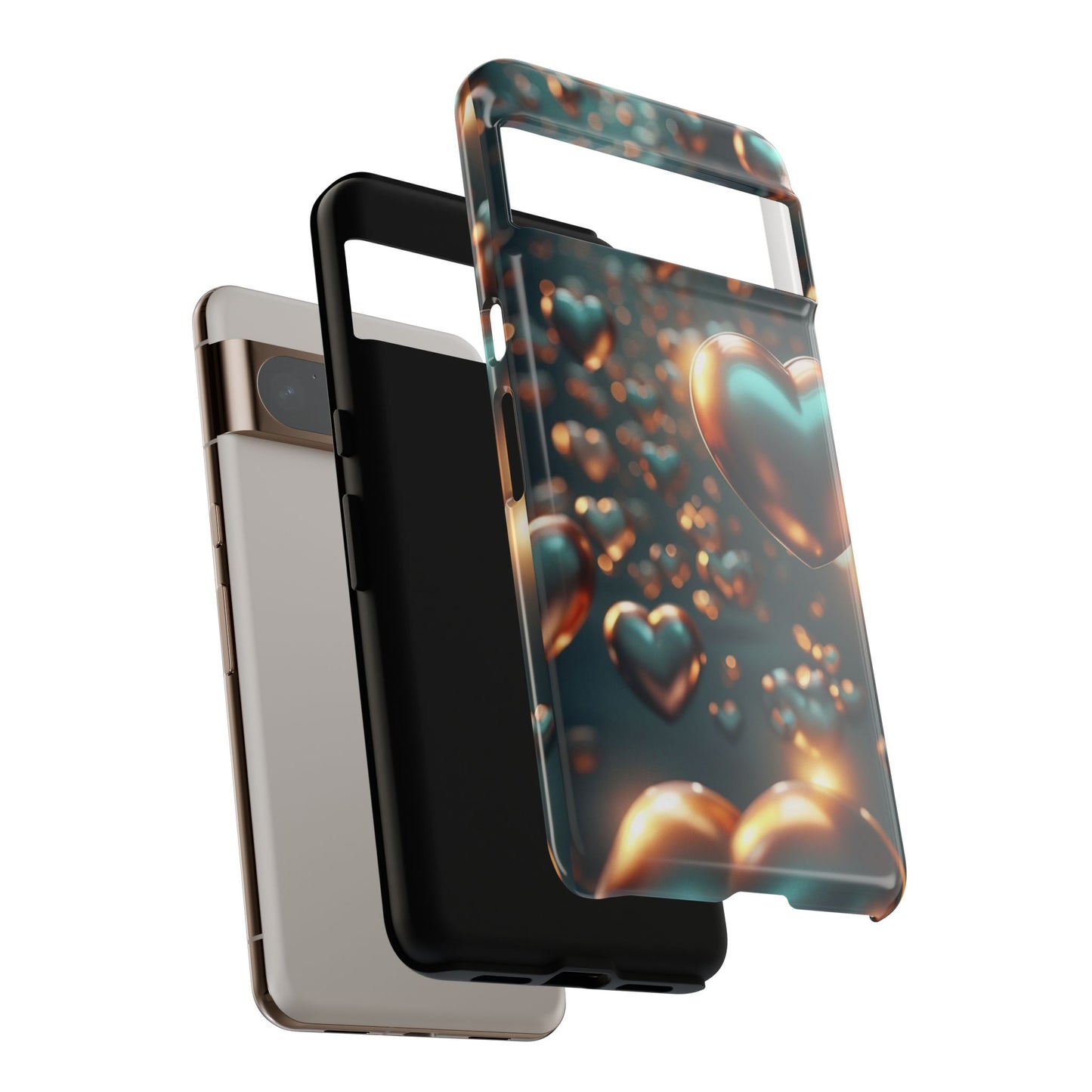 "Hearts on Repeat" Mobile Phone Case