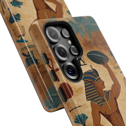 "Tutankhaman Takes the Pass" Mobile Phone Case