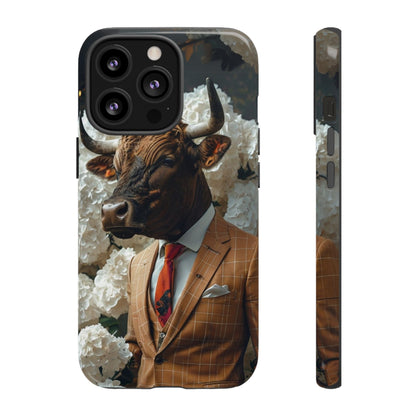 "The Genteel Bull" Mobile Phone Case