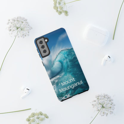 "Mount Maunganui" Mobile Phone Case (green)