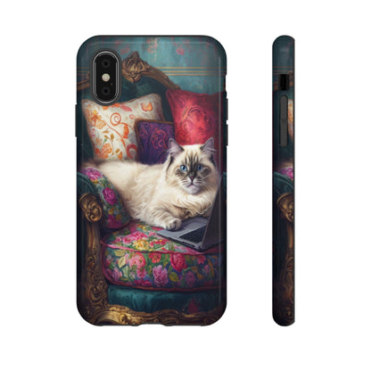 "Purr-sian Productivity" Mobile Phone Case