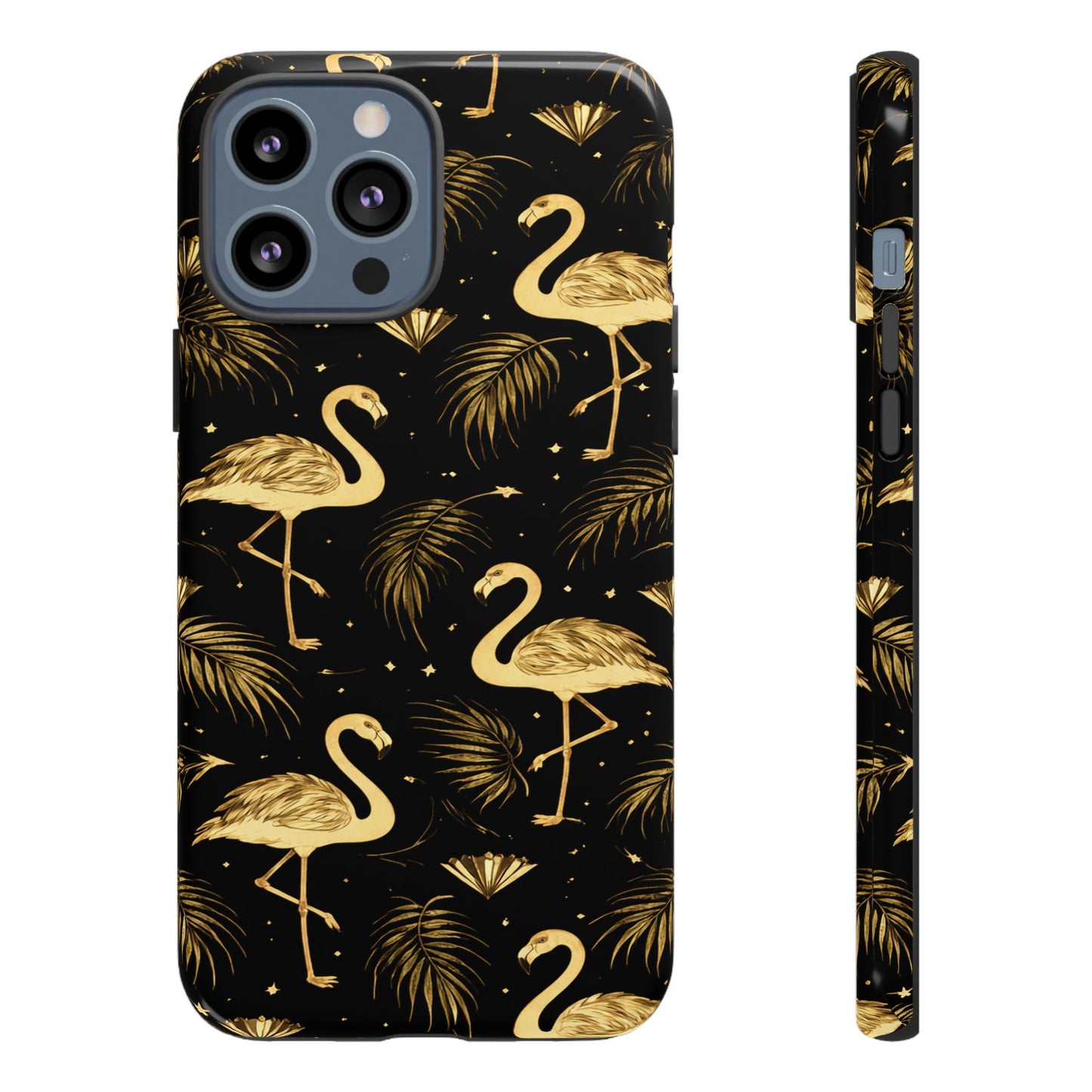 "Gold Flamingo" Mobile Phone Case
