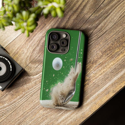 "Bunker Shot" Mobile Phone Case (light green)