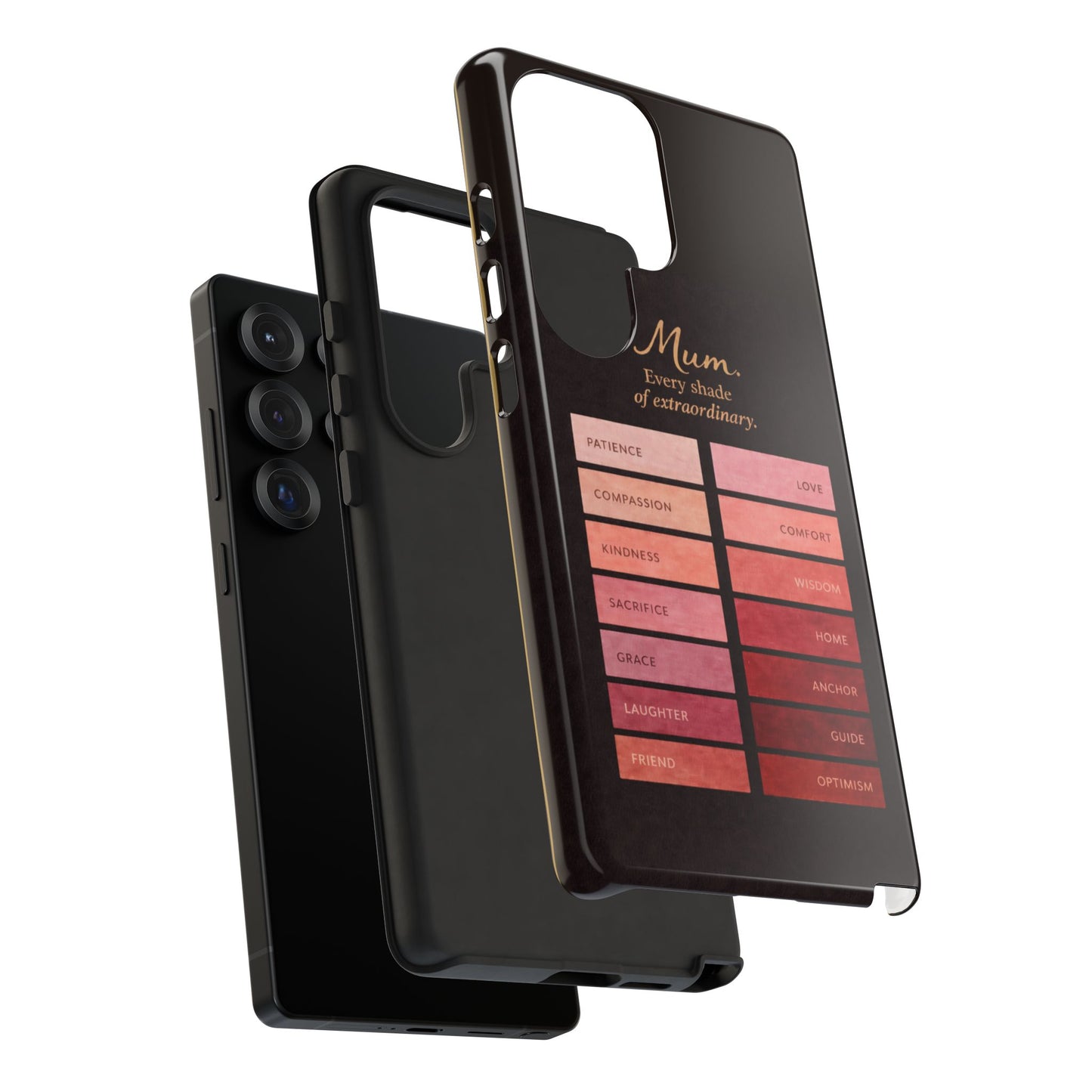 "Every Shade of Extraordinary" Mobile Phone Case (blush)