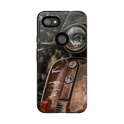 "Vespa. Old Soul, Full Tank" Mobile Phone Case