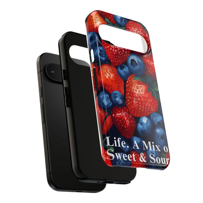 "Life. A Mix of Sweet and Sour" Mobile Phone Case