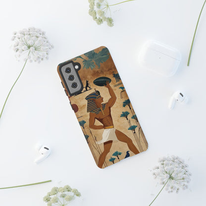 "Tutankhaman Takes the Pass" Mobile Phone Case