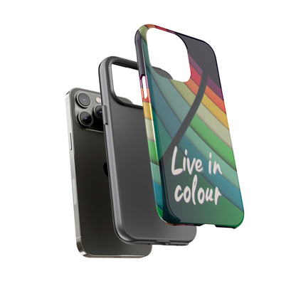 "Live in Colour" Mobile Phone Case